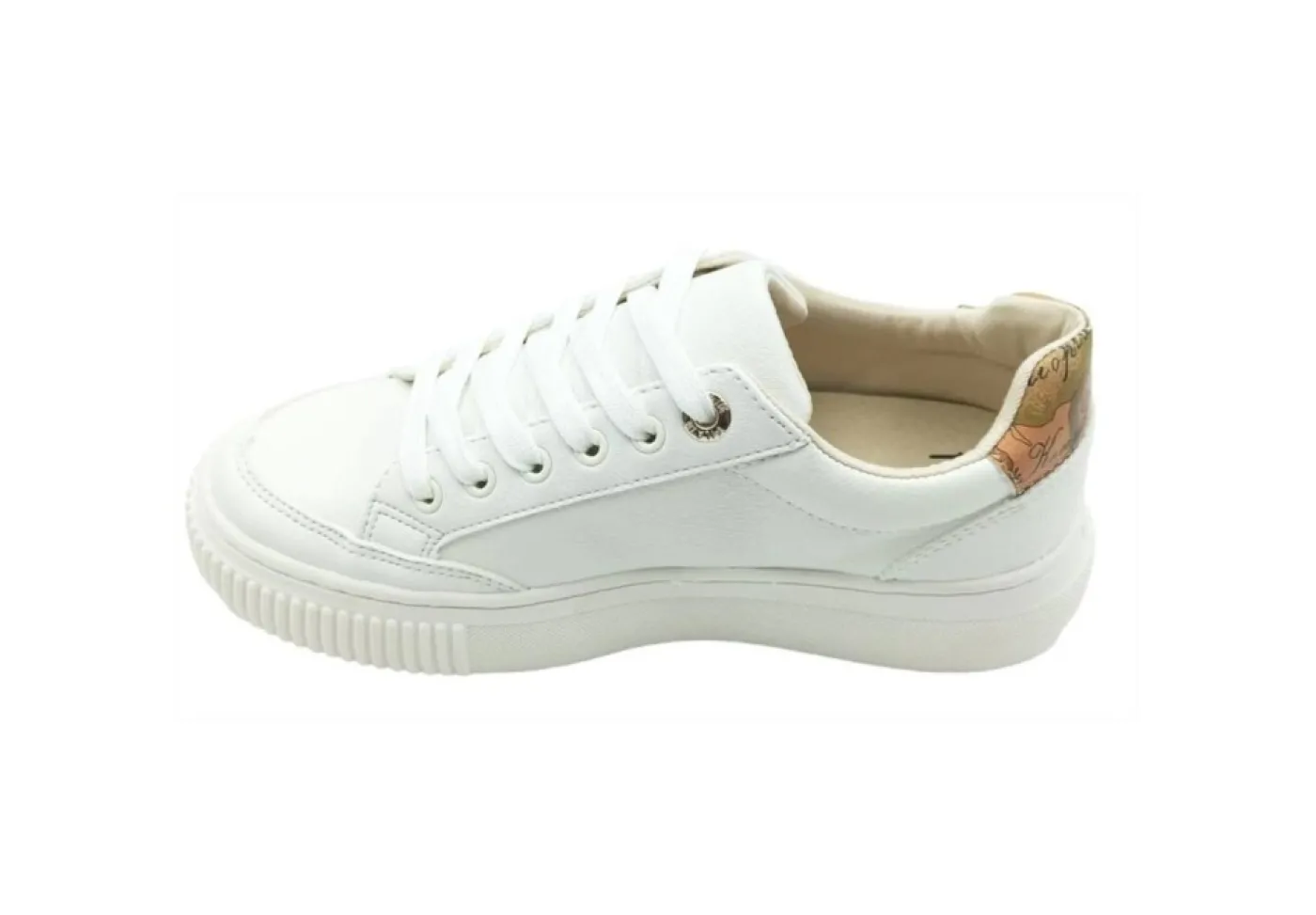 Alviero Martini J Platform* 1512 White Geo Beige
