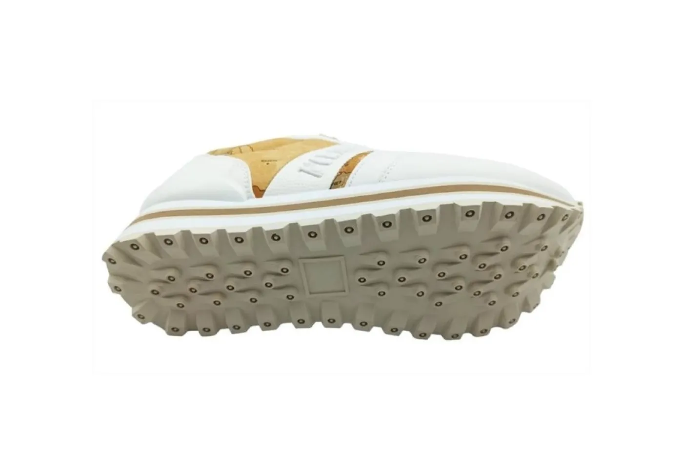 Alviero Martini J Platform* 1520 White Beige Geo