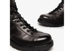 Nero Giardini Con Lacci*Anfibi Stringati Da Uomo In Pelle I202600U Nero