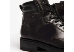 Nero Giardini Con Lacci*Anfibi Stringati Da Uomo In Pelle I202600U Nero
