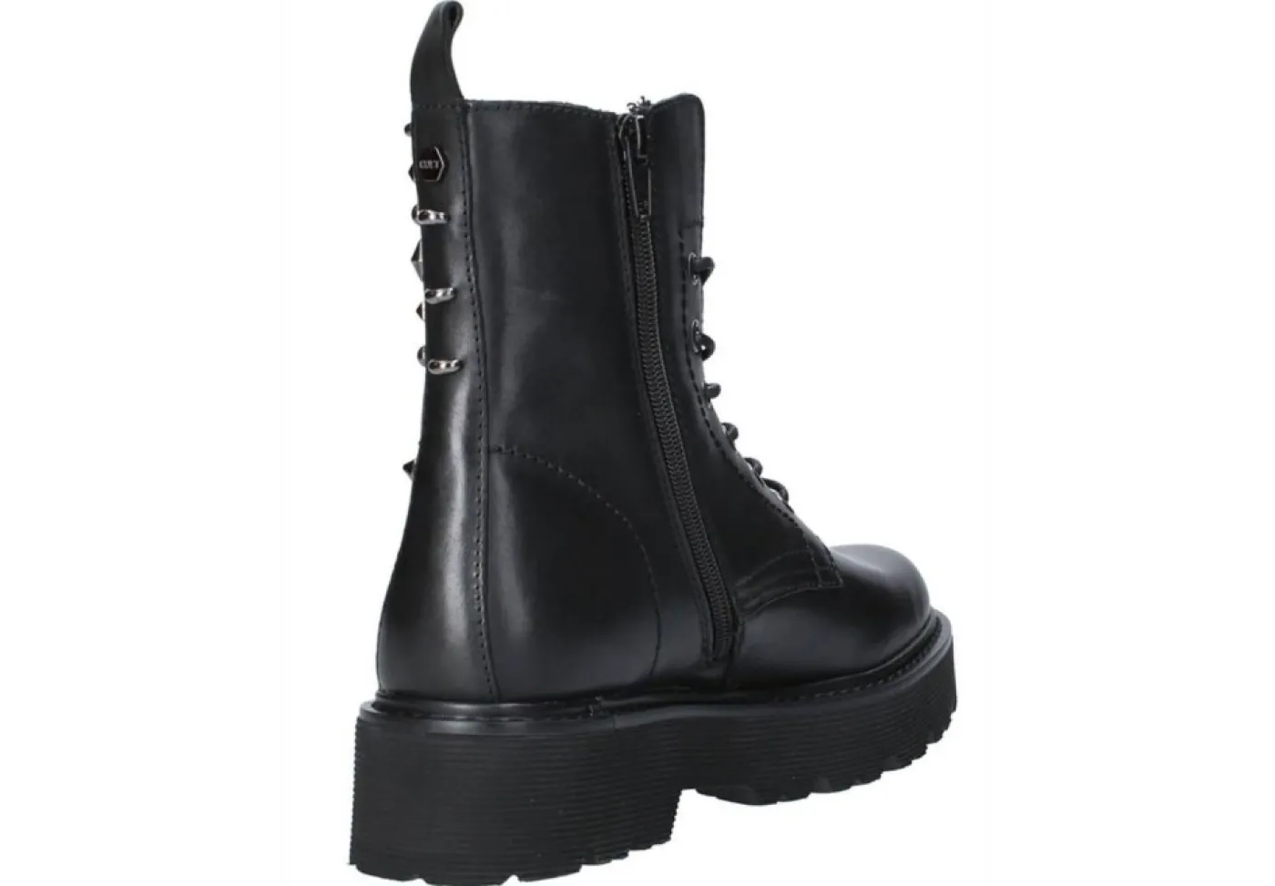 Cult Anfibi*Anfibio Da Donna In Pelle Con Borchie Clw349200 Black