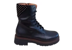 Alviero Martini J Anfibi*Anfibio Da Donna In Pelle 1 Classe 1371 Black Geo
