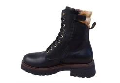 Alviero Martini J Anfibi*Anfibio Da Donna In Pelle 1 Classe 1374 Black Geo