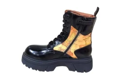 Alviero Martini J Anfibi*Anfibio Da Donna Similpelle Lucida 1414 Black Geo