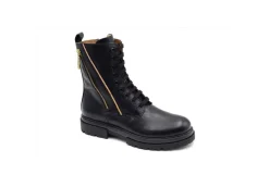 Alviero Martini J Anfibi*Anfibio Donna In Pelle Con Zip Alviero Martini 1069 Black