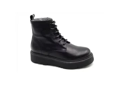 Nero Giardini Teens Anfibi*Anfibio In Pelle Platform I031791F Nero