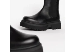 Nero Giardini Teens Tronchetti*Beatles Da Ragazza Donna In Pelle I232451F Nero