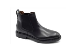 Nero Giardini Stivaletti*Beatles Da Uomo In Pelle I001663U 100 Nero