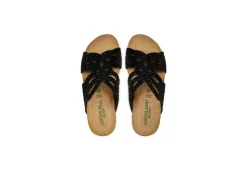 Grunland Ciabatte A Fascia*Ciabatta Da Donna Con Zeppa Cb2999-70 Nero
