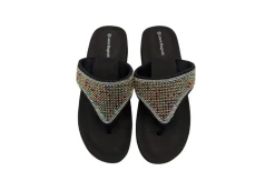 Laura Biagiotti Ciabatte Infradito*Ciabatta Da Donna Infradito Con Strass 7701 Black