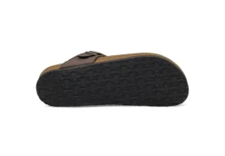 Canguro Ciabatte Infradito*Ciabatta Infradito Da Uomo Anatomica Antiscivolo Ca662 Marrone
