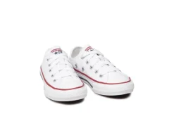 Converse Sneakers Basse* Bassa In Tela Ragazzo 3J256C White
