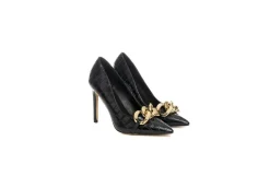 Gold&Gold Decollete*Decollete Da Donna Con Tacco A Spillo Stampa Coccodrillo Goldegold Gd6
