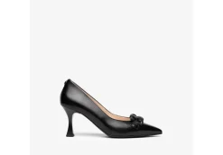 Nero Giardini Decollete*Decollete Da Donna In Pelle Con Catena I205584E Nero Mad