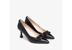 Nero Giardini Decollete*Decollete Da Donna In Pelle Con Catena I205584E Nero Mad