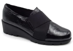 Cinzia Soft Ballerine E Mocassini*Mocassino Con Zeppa In Vernice Linea Comoda 15927