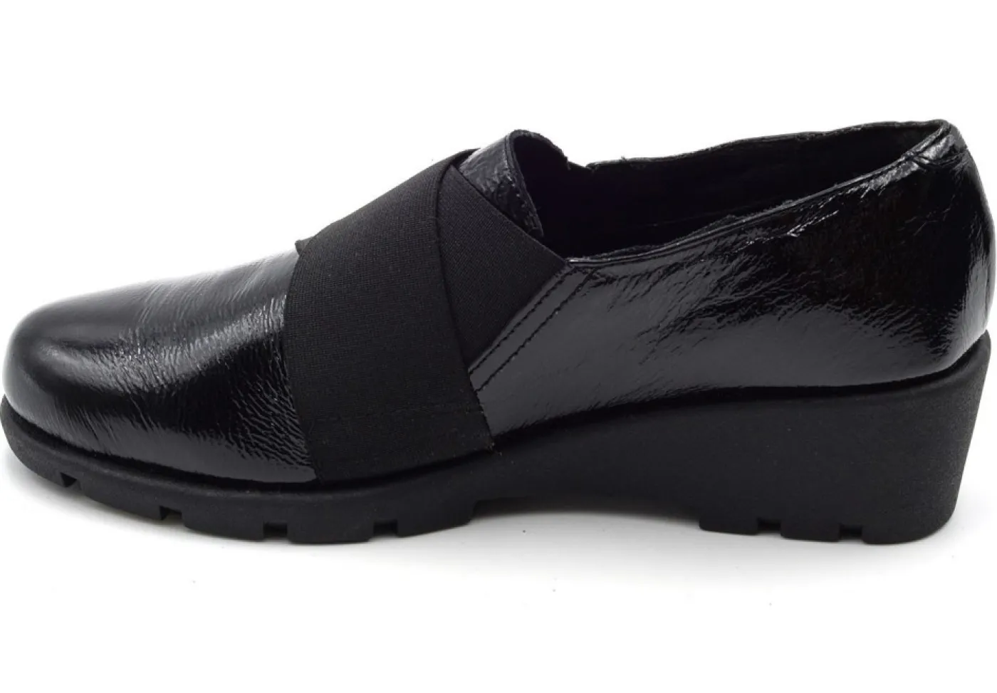 Cinzia Soft Ballerine E Mocassini*Mocassino Con Zeppa In Vernice Linea Comoda 15927