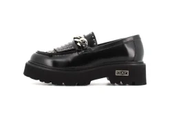 Cult Ballerine E Mocassini*Mocassino Da Donna In Pelle Con Borchie Clw319402 Black