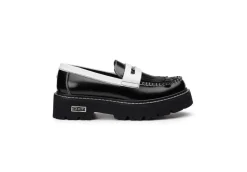* Ballerine E Mocassini*Mocassino Platform Da Donna Cult Clw390401 Black White