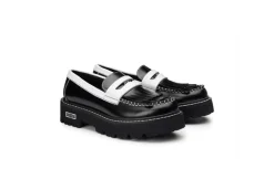 * Ballerine E Mocassini*Mocassino Platform Da Donna Cult Clw390401 Black White