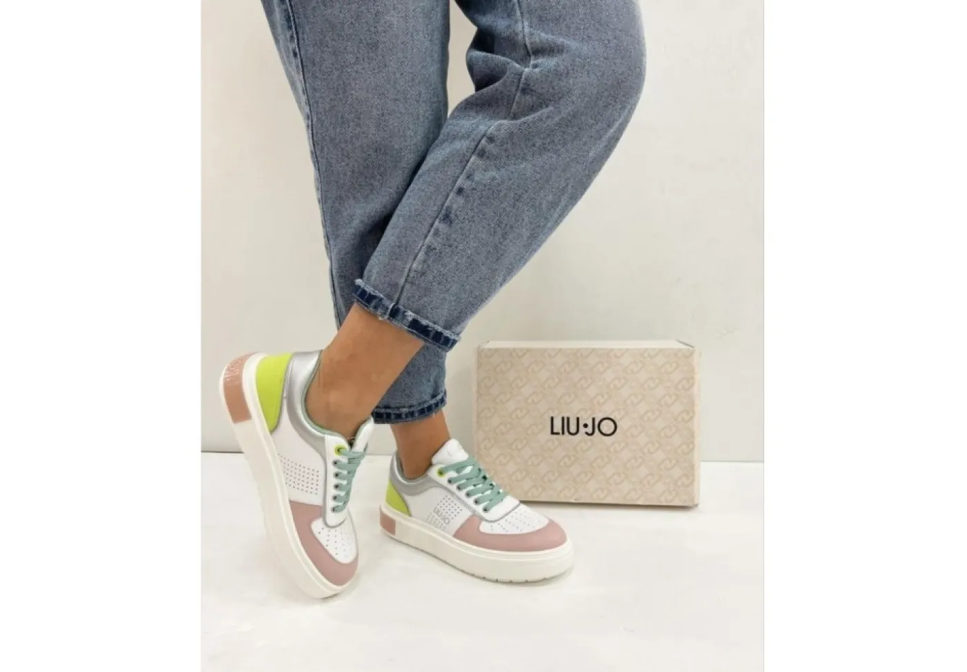 Liu-Jo Platform*Nuova Collezione Sneakers Da Donna Sportiva Platform