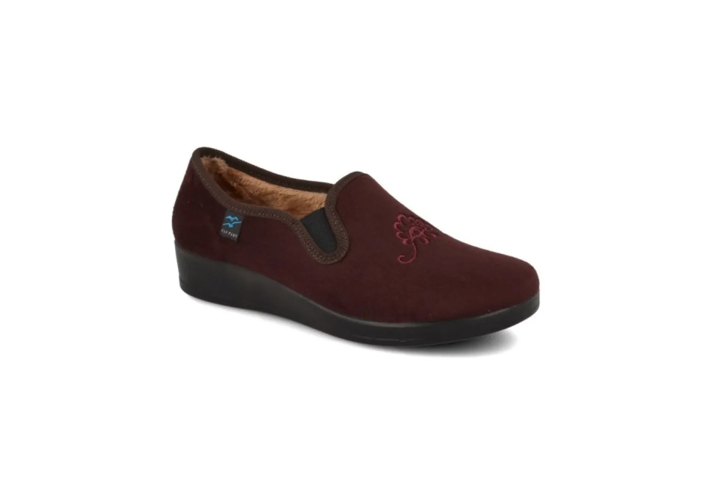 Fly Flot Pantofole*Pantofola Da Donna Calda Con Peluche N3Q12Wh
