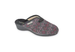 Valleverde Pantofole*Pantofola Da Donna Con Cuori 26153 Nero