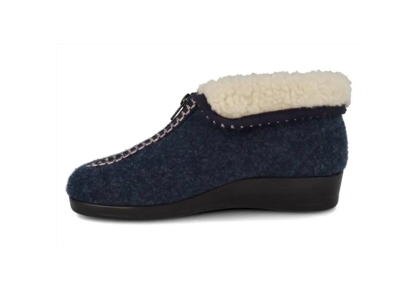 Fly Flot Pantofole*Pantofola Da Donna Q3U04Iw Nero