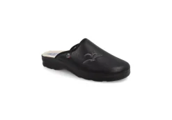 Fly Flot Pantofole*Pantofola Da Uomo Calda Imbottita 826212L Nero