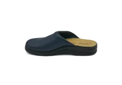 Fly Flot Ciabatte Sanitarie*Pantofola Sanitaria Da Uomo In Pelle Forata 82 028 Be