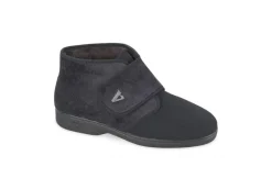 Valleverde Pantofole*Pantofole Chiuse Da Uomo Regolabili 26816A Nero