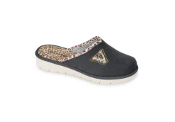 Valleverde Pantofole*Pantofole Da Donna Invernali 58105 Nero Animalier