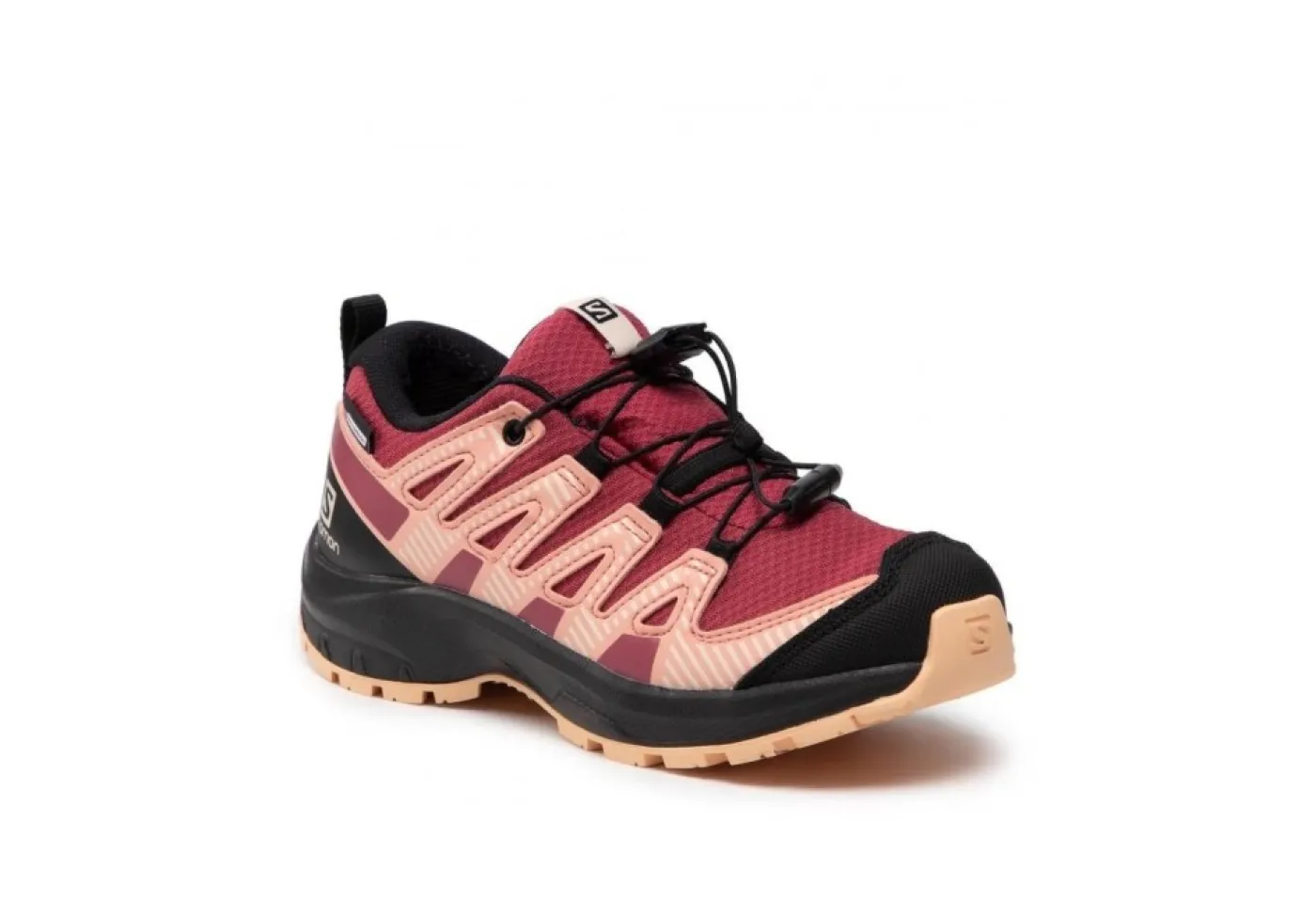 * Trekking*Salomon Da Donna Xa Pro V8 Cswp J 416144 Earth Red Black Almond Cream