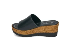 Cinzia Soft Ciabatte A Fascia*Sandalo Da Donna A Fascia In Pelle Con Zeppa Iaf52331