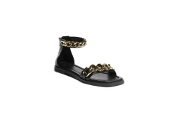 Gold&Gold Sandali Bassi*Sandalo Da Donna Con Catena Goldegold Gp22-276 Nero
