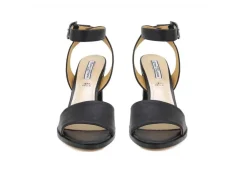 Queen Helena Sandali Alti*Sandalo Da Donna Con Tacco Zm9023 Black