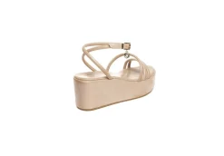Gold&Gold Zeppe*Sandalo Da Donna Con Zeppa Goldegold Gp22-317 Rosa