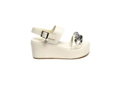 Gold&Gold Zeppe*Sandalo Da Donna Con Zeppa Goldegold Gp22-320 Beige