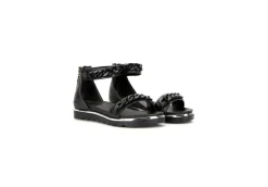 Keys Sandali Bassi*Sandalo Da Donna Con Zip E Catene K6480