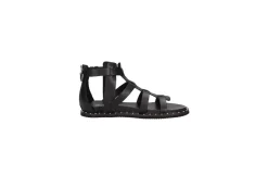 Cult Sandali Bassi*Sandalo Da Donna In Pelle Clw343201 Nero