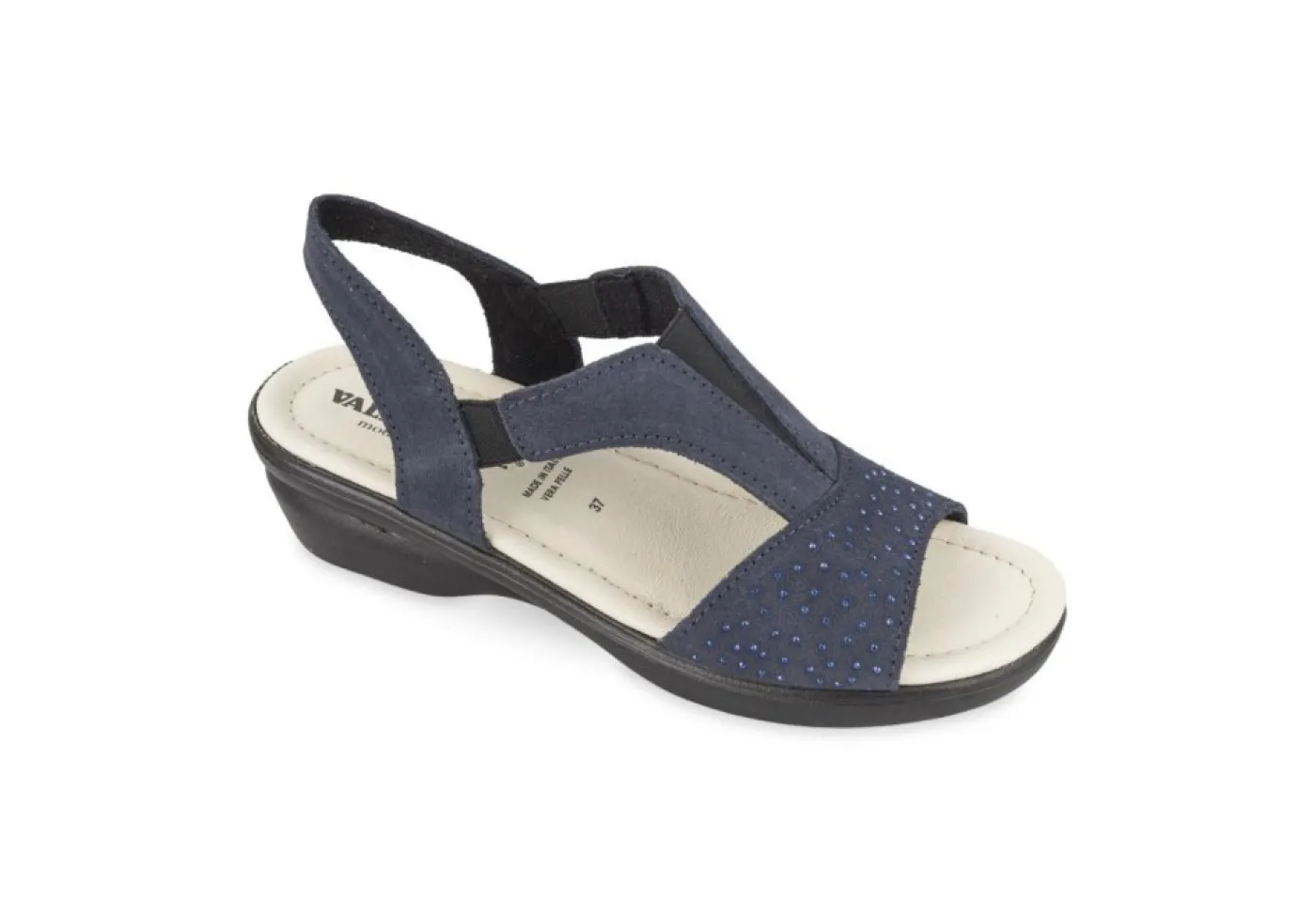 Valleverde Sandali Bassi*Sandalo Da Donna In Pelle Con Strass 25308