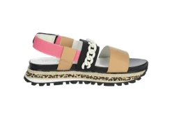 Liu-Jo Sandali Bassi*Sandalo Da Donna Con Catena E Stampa Animalier Wonder Sandal 37