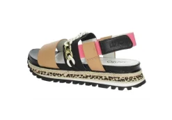 Liu-Jo Sandali Bassi*Sandalo Da Donna Con Catena E Stampa Animalier Wonder Sandal 37