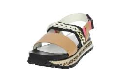 Liu-Jo Sandali Bassi*Sandalo Da Donna Con Catena E Stampa Animalier Wonder Sandal 37