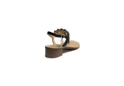 Gold&Gold Sandali Alti*Sandalo Da Donna Modello Infradito Goldegold Gl678 Nero