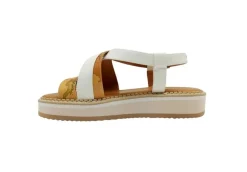 Alviero Martini J Sandali Bassi*Sandalo Da Donna Ragazza Con Incrocio 1175 Geo Beige
