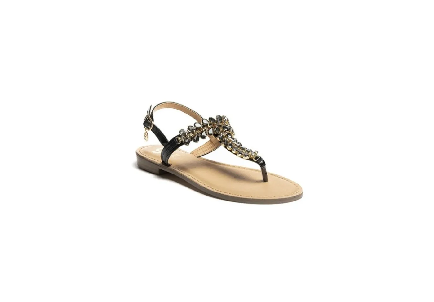 Gold&Gold Sandali Gioiello*Sandalo Gioiello Modello Infradito Da Donna Goldegold Gl662