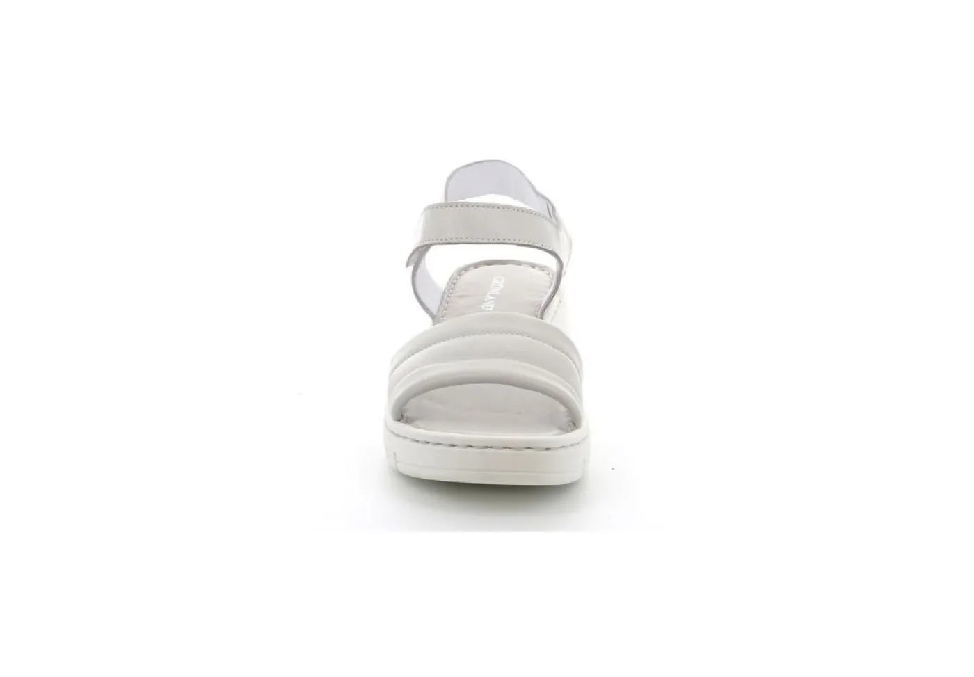 Grunland Sandali Alti*Sandalo In Pelle Da Donna Sa2400-30 Gili Ghiaccio