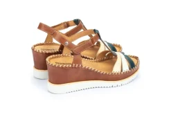 Pikolinos Zeppe*Sandalo In Pelle Con Zeppa W3Z-1776 River