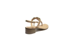 Gold&Gold Sandali Alti*Sandalo Infradito Da Donna Con Pietre Goldegold Gl682 Multicolor